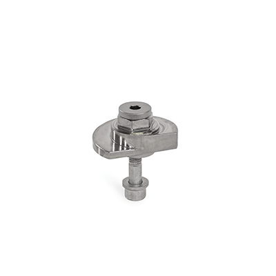 Clamping Bolts, Stainless Steel, Upward Clamping, Screw from the Back, Type SKB with hex