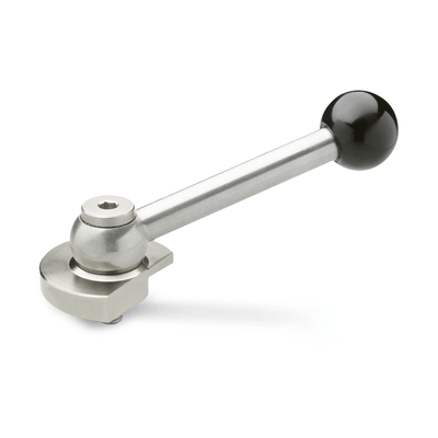 Stainless Steel-Clamping bolts, downward clamping, Type SK, with hexagon