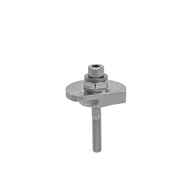 Clamping Bolts, Stainless Steel, Downward Clamping, Screw from the Operator's Side, Type SKS with hex