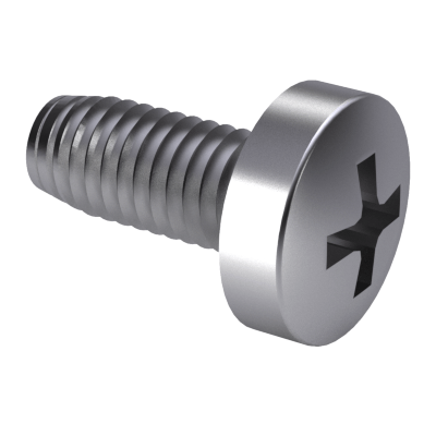 Thread cutting screws recessed head, form AE