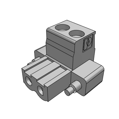 Motor power supply connector