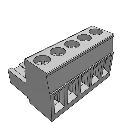 Communication Plug Connector For DeviceNet:Straight Type
