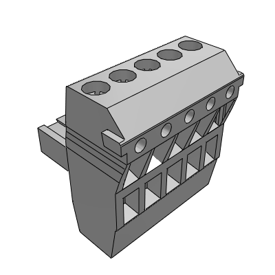 Communication Plug Connector For DeviceNet:T-branch Type