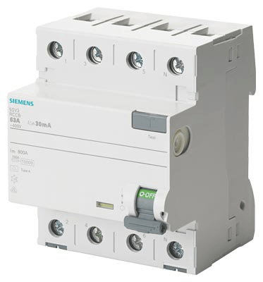 Residual current circuit breaker (RCCB)