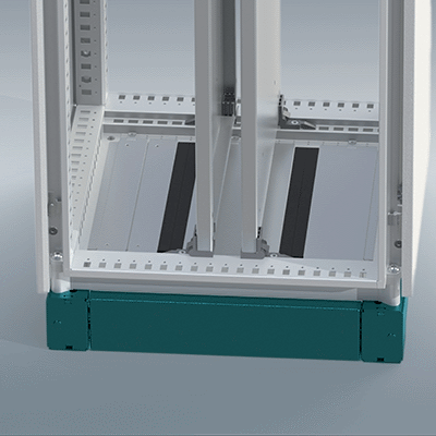 Modular base plate for cable entry WTTG