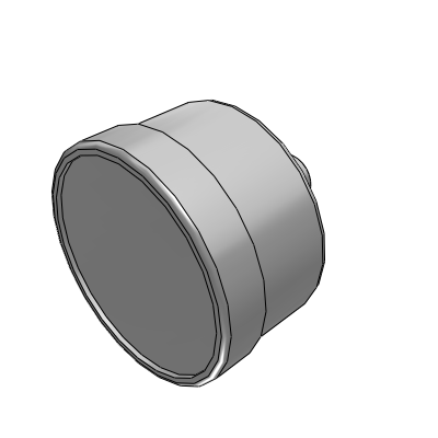 Pressure gauge for clean series (10-series)