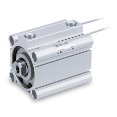 Compact Cylinder/Standard: Double Acting, Single Rod/Series Compatible with Secondary Batteries