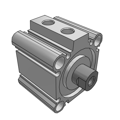 Compact Cylinder/Standard: Double Acting, Double Rod/Series Compatible with Secondary Batteries