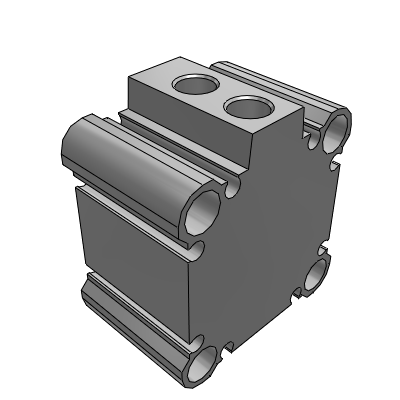 Non-rotating Rod/Double Acting, Single Rod