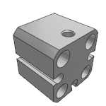 Compact Cylinder: Standard Type Single Acting, Single Rod