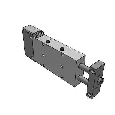Slide Unit/Built-in Shock Absorber: Ball Bushing Bearing Type