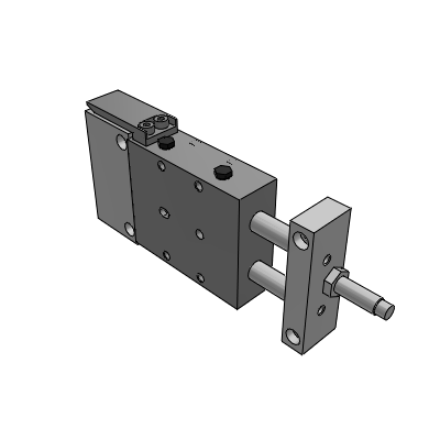 Slide Unit/Built-in Shock Absorber: Slide Bearing Type