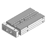 Twin-piston cylinder