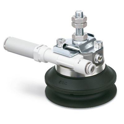 Vacuum pad with ejector