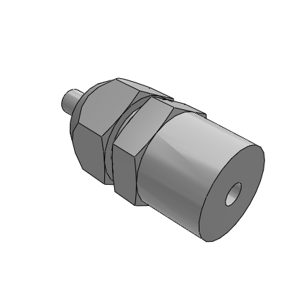 Pivoting Nozzle With Male Thread