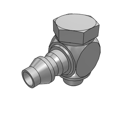 Barb Elbow For Soft Tubing