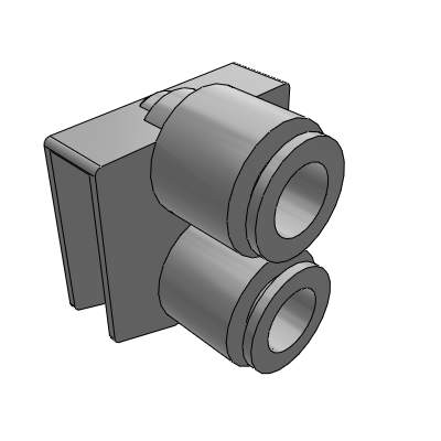 Dual Flow Fitting Assembly