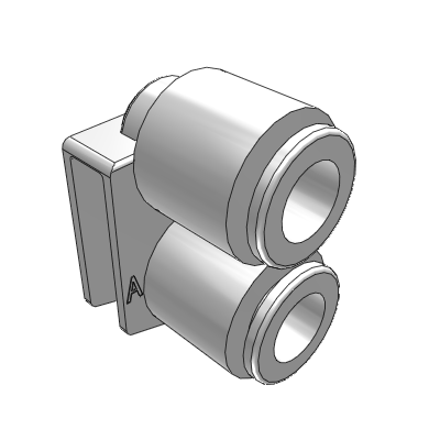 Dual Flow Fitting Assembly