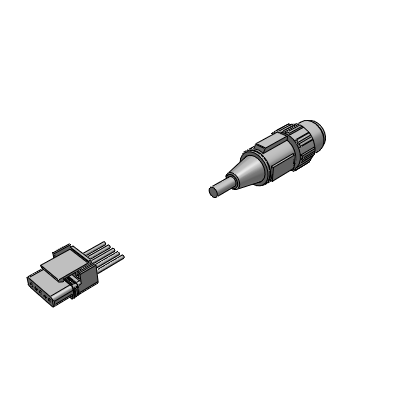 Lead wire and M12 connector