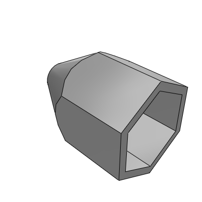 Cover for male thread nozzle