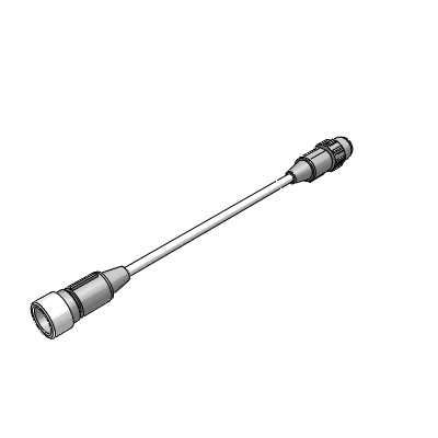 Lead Wire and M12-M12 Connector