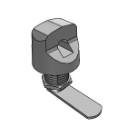 Quarter-turn locks free-turning