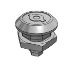 Safety quarter turn locks