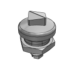 Quarter-turn locks, stainless steel in Hygienic DESIGN