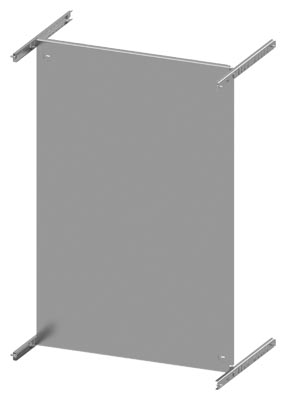 Mounting plate for distribution board