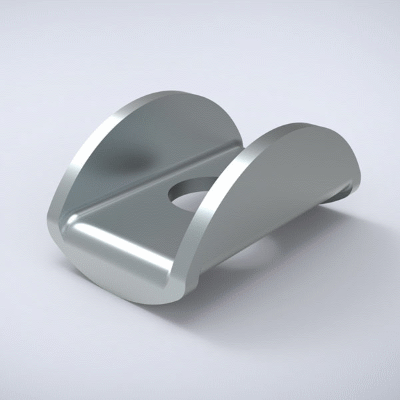Saddle for busbar connection