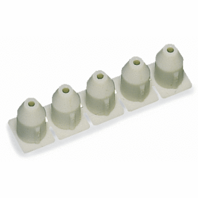 Insulation stop, 0.25 - 0.5 mm², 5 pieces/strip