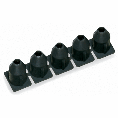 Insulation stop, 0.75 - 1.5 mm², 5 pieces/strip