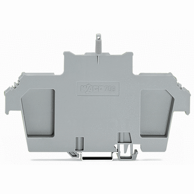 Cover carrier, Type 2, incl. fixing/retaining screws and knurled nut, suitable for 283 to 285 Series rail-mounted terminal blocks, suitable for 279 to 281 Series double- and triple-deck terminal blocks, suitable for 780 to 785, 775, 776 and 777 Series TOPJOB® rail-mounted terminal blocks, suitable for 280 Series sensor and actuator terminal blocks, suitable for 282 Series disconnect/test terminal blocks for transformer circuits
