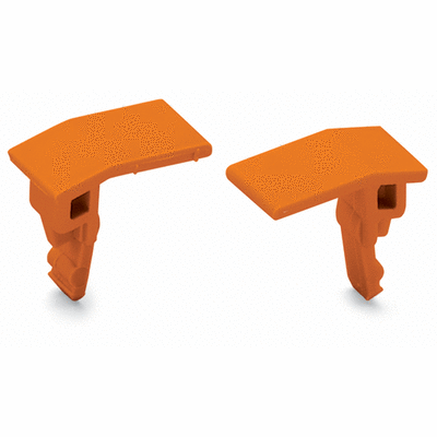 Cap plug for wire insertion and actuating opening