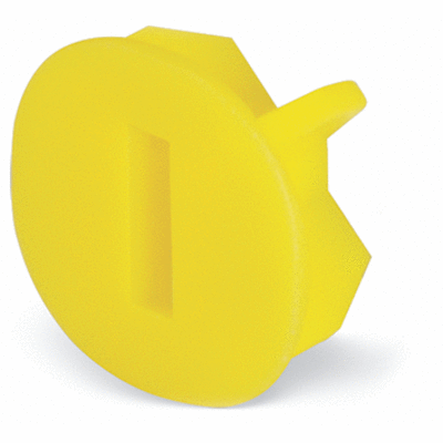 FINGER GUARD COVER serves as touchproof protection for unused clamping units