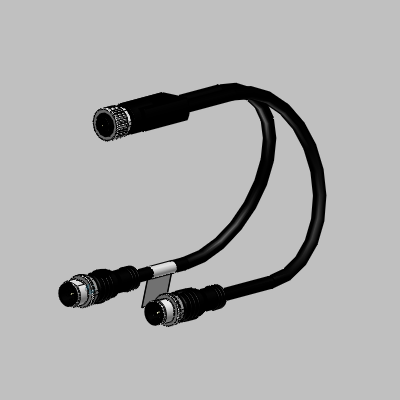 Y-connection cable for connection of OMC1 to Orion2 Extended/Orion3 Extended.