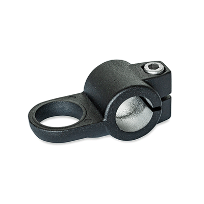Pivoting connecting clamps