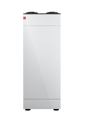 Central domestic ventilation unit withheat recovery for up to 250 sqm