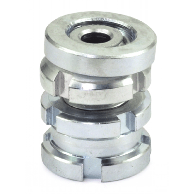 Vérin de précision articulé avec contre écrou - Inox