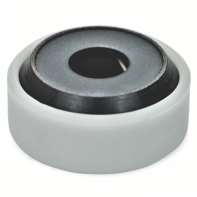 Patin acier -Lisse - Avec embase
