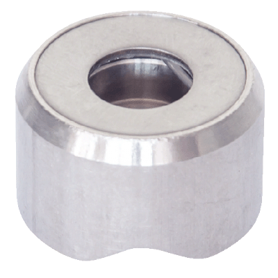 Patin inox - Creux - Sans embase