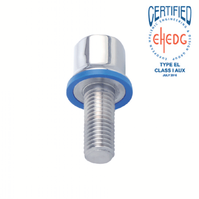Vis à tête hexagonale inox 316 L conception hygiénique