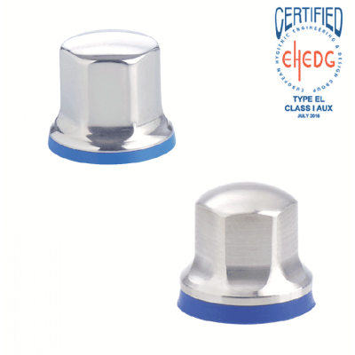 Ecrou hexagonal borgne, inox 316 L conception hygiénique
