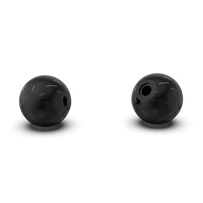Kugelknöpfe, DIN 319, aus Duroplast