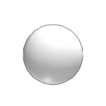 Kugelknöpfe DIN 319 Form C, Aluminium
