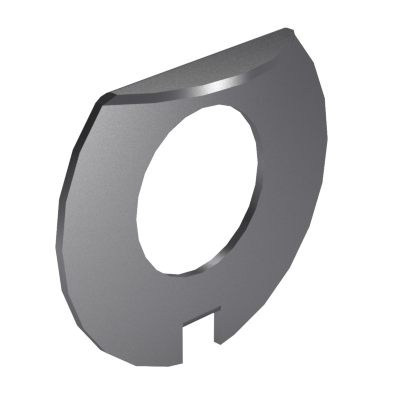 Washers with external tap