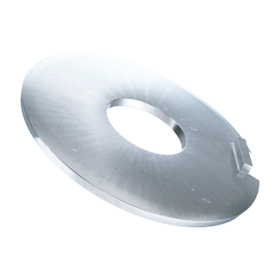 Washers with external tap