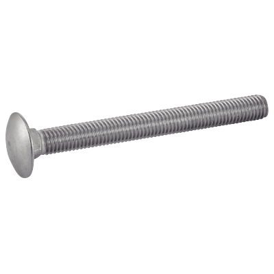 Mushroom head square neck screw - ISO 8677 - DIN 603 - Stainless steel A4