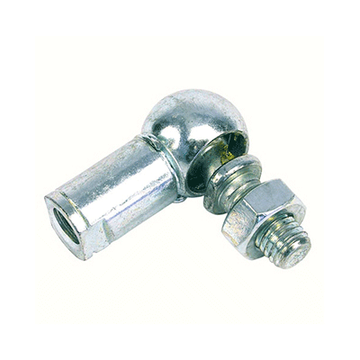 90° Ball and socket joint DIN 71802 - Steel / steel or stainless steel / stainless steel contact