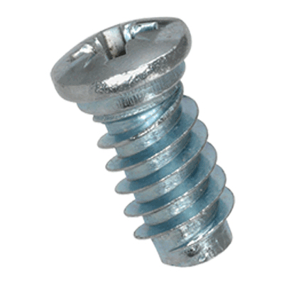 Pozi Euro screws form Z, with double-start thread, zinc plated blue